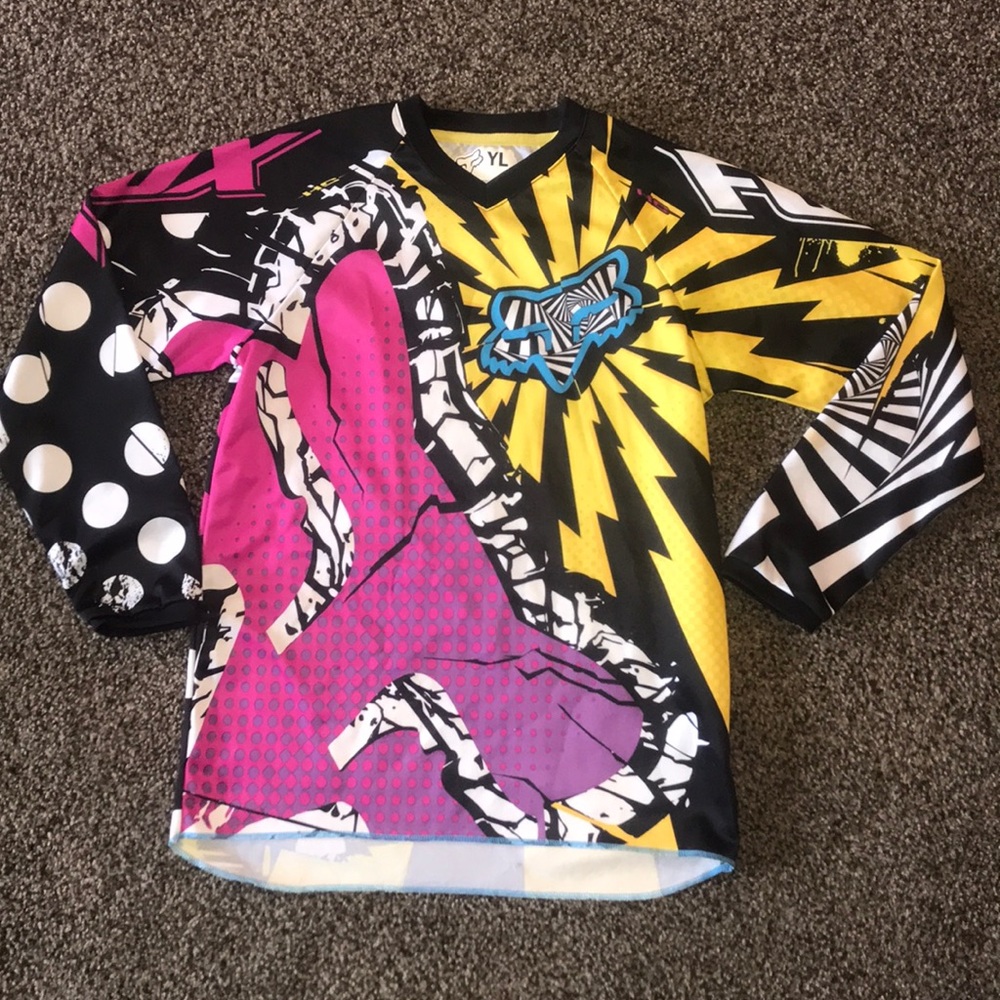 Fox youth large riding jersey